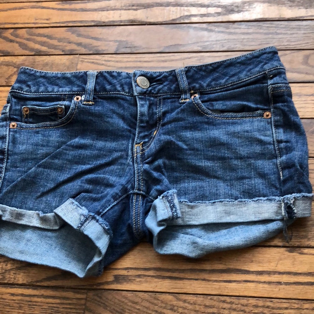 Medium blue shorts